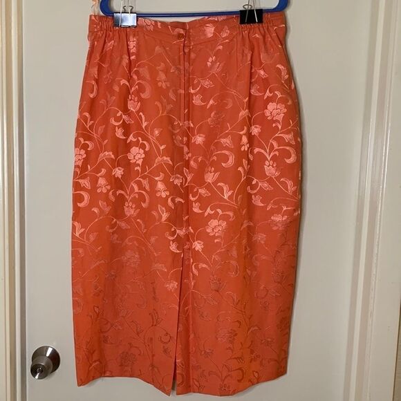 Orange Fury Skirt Suit  - Picture 6 of 12